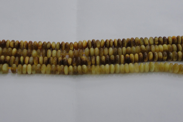 CTE1510 15.5 inches 4*6mm rondelle golden tiger eye beads