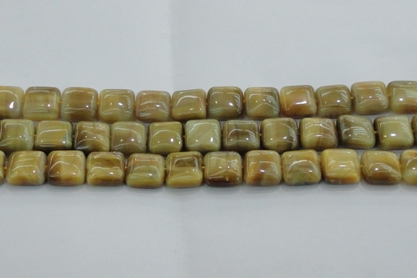 CTE1529 15.5 inches 16*16mm square golden tiger eye beads wholesale