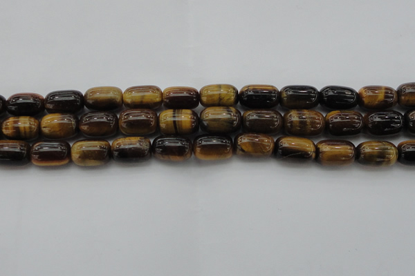 CTE1595 15.5 inches 10*15mm drum yellow tiger eye beads