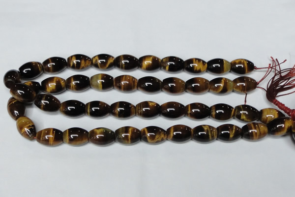 CTE160 15.5 inches 13*18mm rice yellow tiger eye gemstone beads