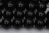 CTE1612 15.5 inches 8mm round A grade black tiger eye beads