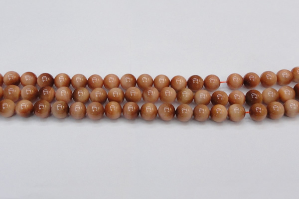 CTE1650 15.5 inches 4mm round sun orange tiger eye beads