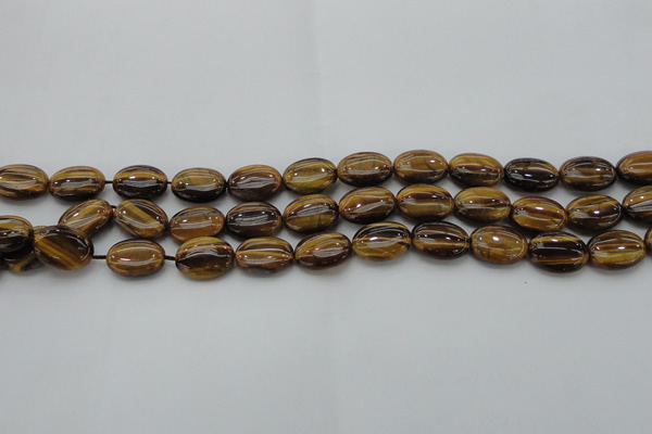 CTE1714 15.5 inches 10*14mm oval yellow tiger eye beads wholesale