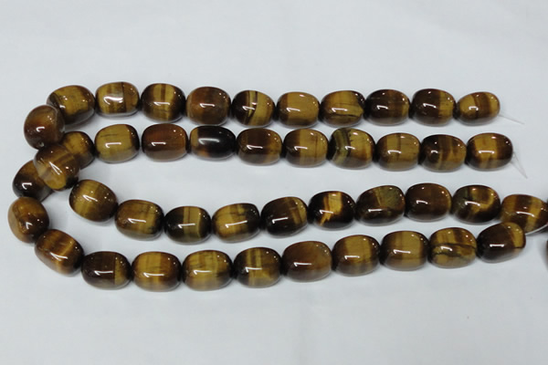 CTE174 15.5 inches 13*18mm nuggets yellow tiger eye gemstone beads