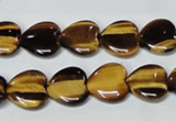 CTE182 15.5 inches 16*16mm heart yellow tiger eye gemstone beads