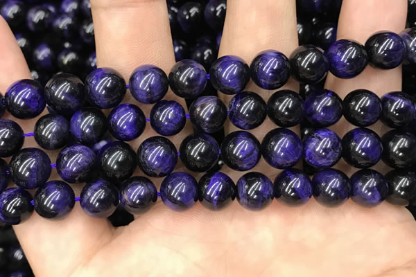 CTE2025 15.5 inches 12mm round purple tiger eye beads wholesale