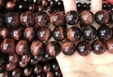 CTE2176 15.5 inches 20mm round red tiger eye beads wholesale