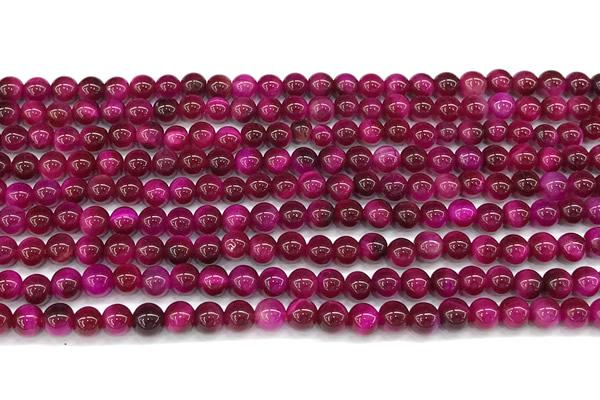 CTE2335 15 inches 4mm round red tiger eye beads