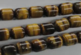 CTE328 15.5 inches 8*10mm drum yellow tiger eye gemstone beads