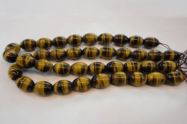 CTE616 15.5 inches 15*20mm rice yellow tiger eye beads wholesale