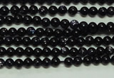 CTG113 15.5 inches 2mm round tiny blue goldstone beads wholesale