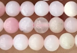 CTG1363 15.5 inches 4mm round pink opal gemstone beads