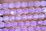 CTG1404 15.5 inches 2mm faceted round lavender amethyst beads wholesale