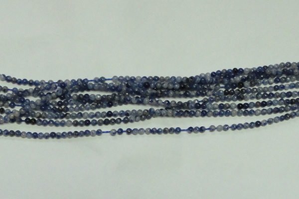 CTG145 15.5 inches 3mm round tiny sodalite gemstone beads wholesale