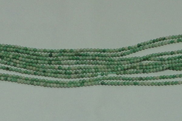 CTG155 15.5 inches 3mm round tiny Qinghai jade beads wholesale