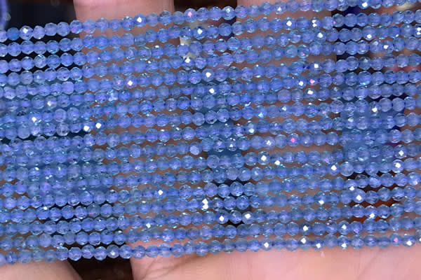 CTG1661 15.5 inches 2mm faceted round tiny apatite beads