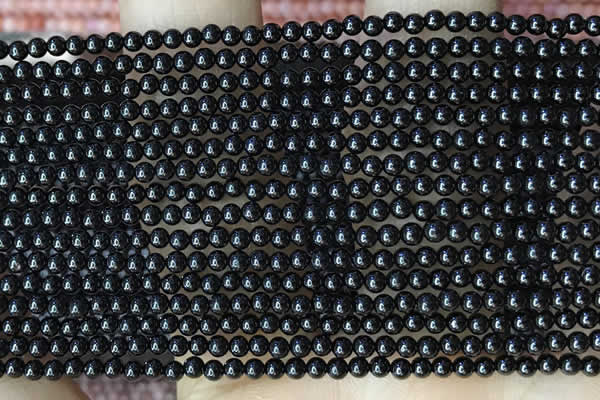 CTG2030 15 inches 2mm,3mm natural black spinel beads