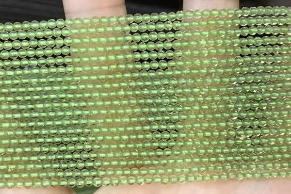 CTG2068 15 inches 2mm,3mm natural olive quartz gemstone beads