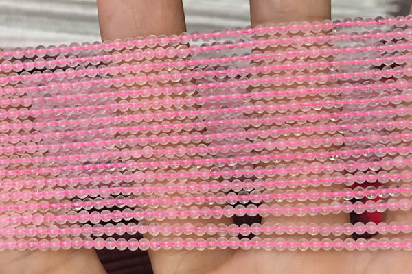 CTG2072 15 inches 2mm,3mm rose quartz gemstone beads