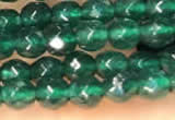 CTG2225 15 inches 2mm,3mm faceted round candy jade beads