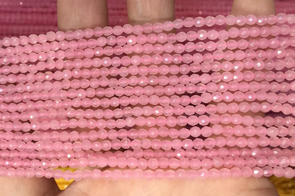 CTG2228 15 inches 2mm,3mm faceted round candy jade beads