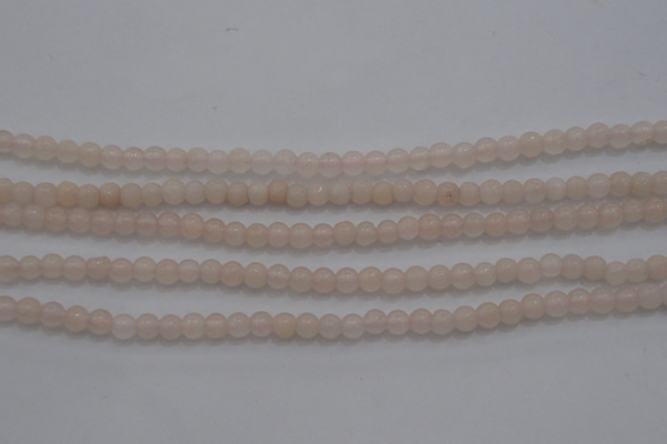 CTG258 15.5 inches 3mm round tiny peach stone beads wholesale