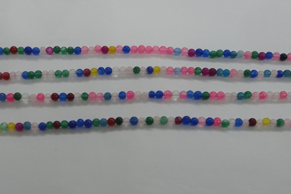 CTG438 15.5 inches 2mm round tiny dyed candy jade beads wholesale