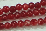 CTG67 15.5 inches 3mm round tiny dyed white jade beads wholesale