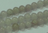 CTG74 15.5 inches 3mm round tiny purple jade beads wholesale