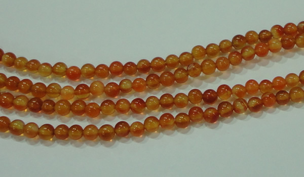 CTG78 15.5 inches 3mm round tiny red agate beads wholesale