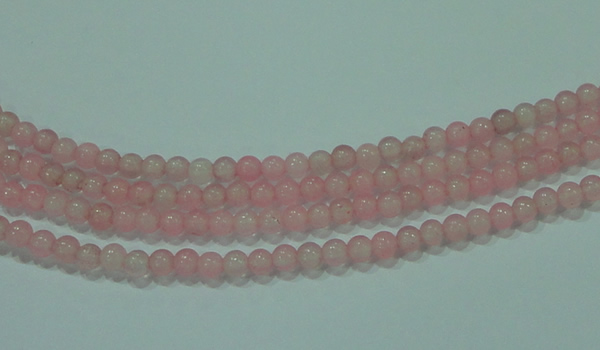CTG80 15.5 inches 3mm round tiny dyed white jade beads wholesale