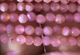 CTG810 15.5 inches 2mm faceted round tiny rhodochrosite beads