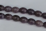 CTO230 15.5 inches 8*10mm rice tourmaline gemstone beads