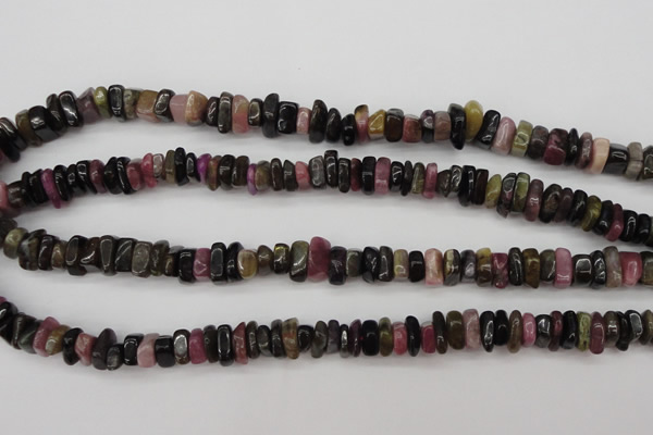 CTO380 15.5 inches 3*8mm – 4*11mm natural tourmaline nuggets beads