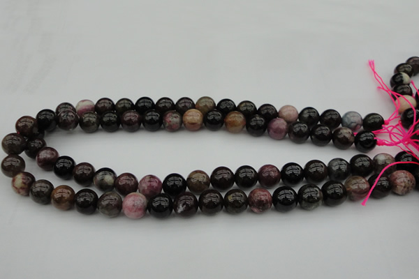 CTO390 15.5 inches 11mm round natural tourmaline gemstone beads