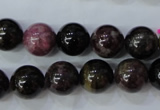CTO456 15.5 inches 11mm round natural tourmaline gemstone beads