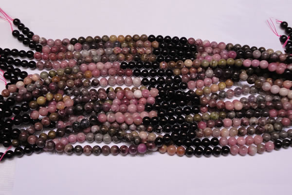 CTO55 15.5 inches 10mm round natural tourmaline gemstone beads