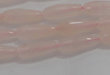 CTR74 15.5 inches 6*16mm faceted teardrop pink aventurine beads