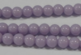 CTU1402 15.5 inches 6mm round synthetic turquoise beads