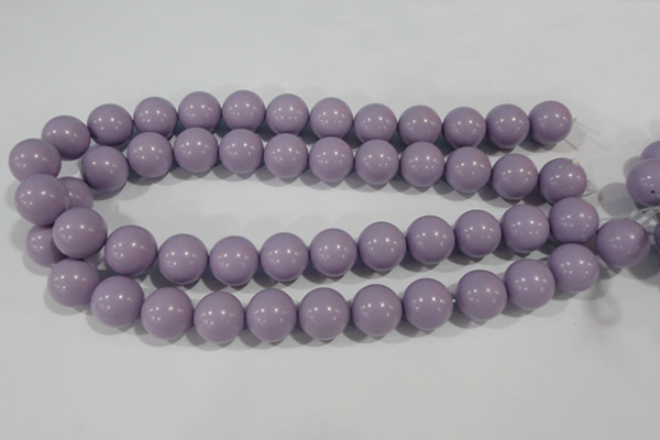 CTU1407 15.5 inches 16mm round synthetic turquoise beads