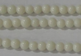 CTU1430 15.5 inches 3mm round synthetic turquoise beads