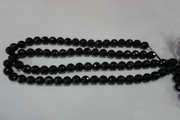 CTU1484 15.5 inches 10mm faceted round synthetic turquoise beads