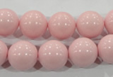 CTU1506 15.5 inches 14mm round synthetic turquoise beads