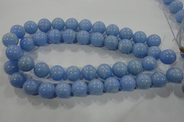 CTU1738 15.5 inches 18mm round synthetic turquoise beads