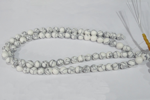 CTU1788 15.5 inches 18mm round synthetic turquoise beads