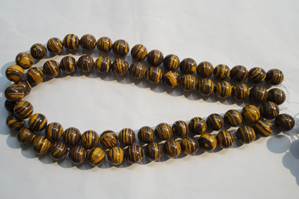 CTU2224 15.5 inches 12mm round synthetic turquoise beads