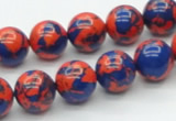 CTU231 16 inches 12mm round imitation turquoise beads wholesale