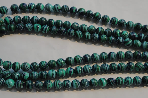 CTU2407 15.5 inches 14mm round synthetic turquoise beads