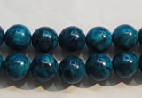 CTU2413 15.5 inches 10mm round synthetic turquoise beads