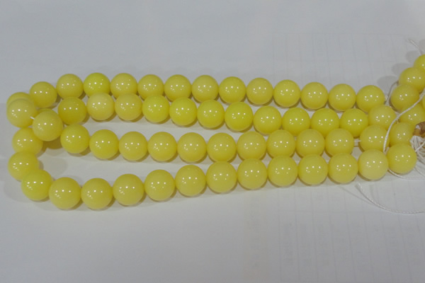 CTU2520 15.5 inches 14mm round synthetic turquoise beads